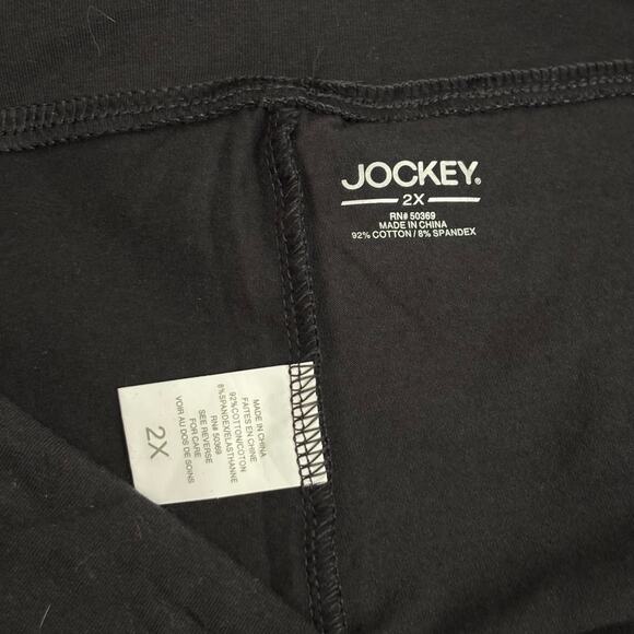 Jocket Pants Womens 2X‎ Black Bootcut Yoga Sweat Legging Stretch Active Lounge - Picture 10 of 12